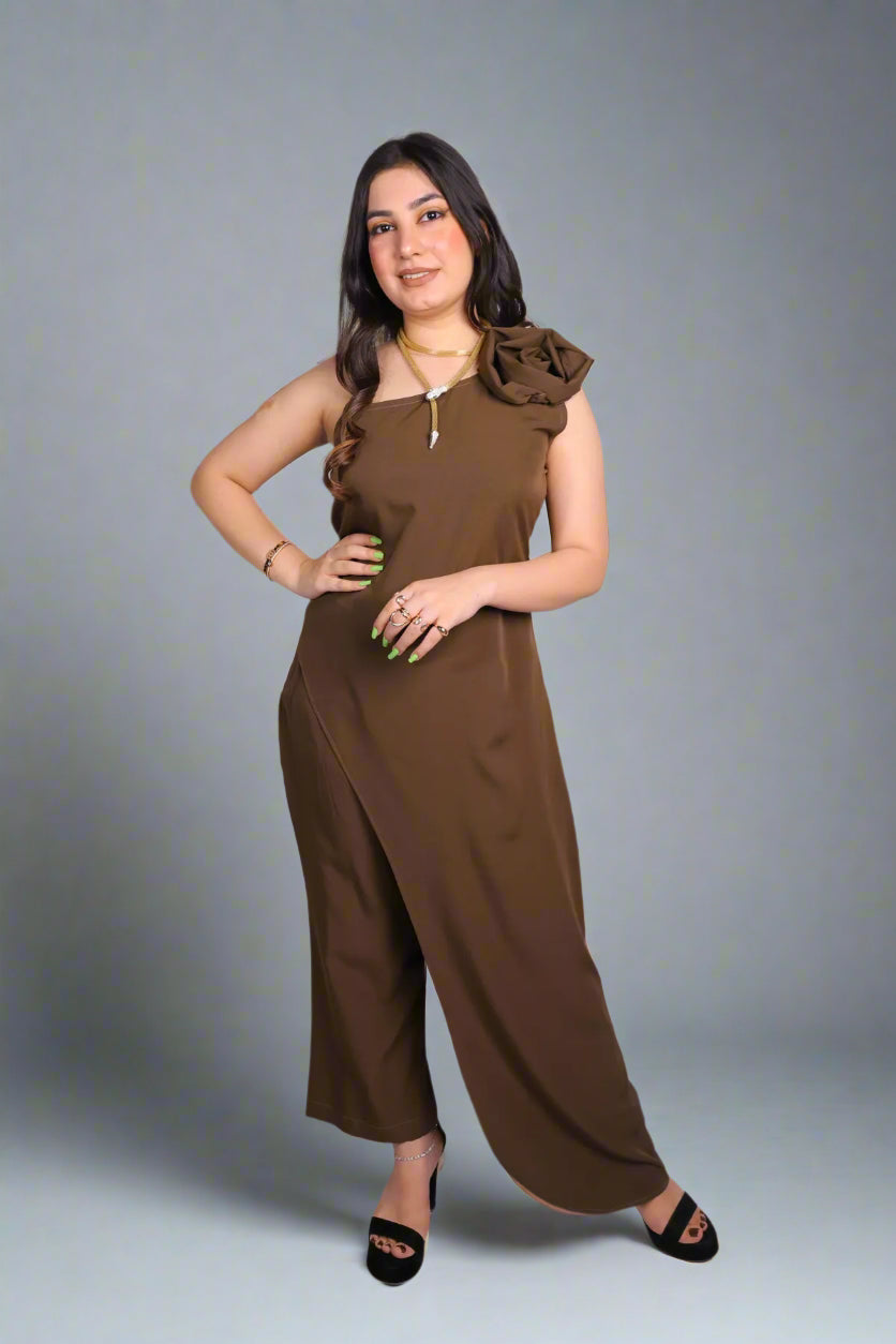 Brown Rose Coordset
