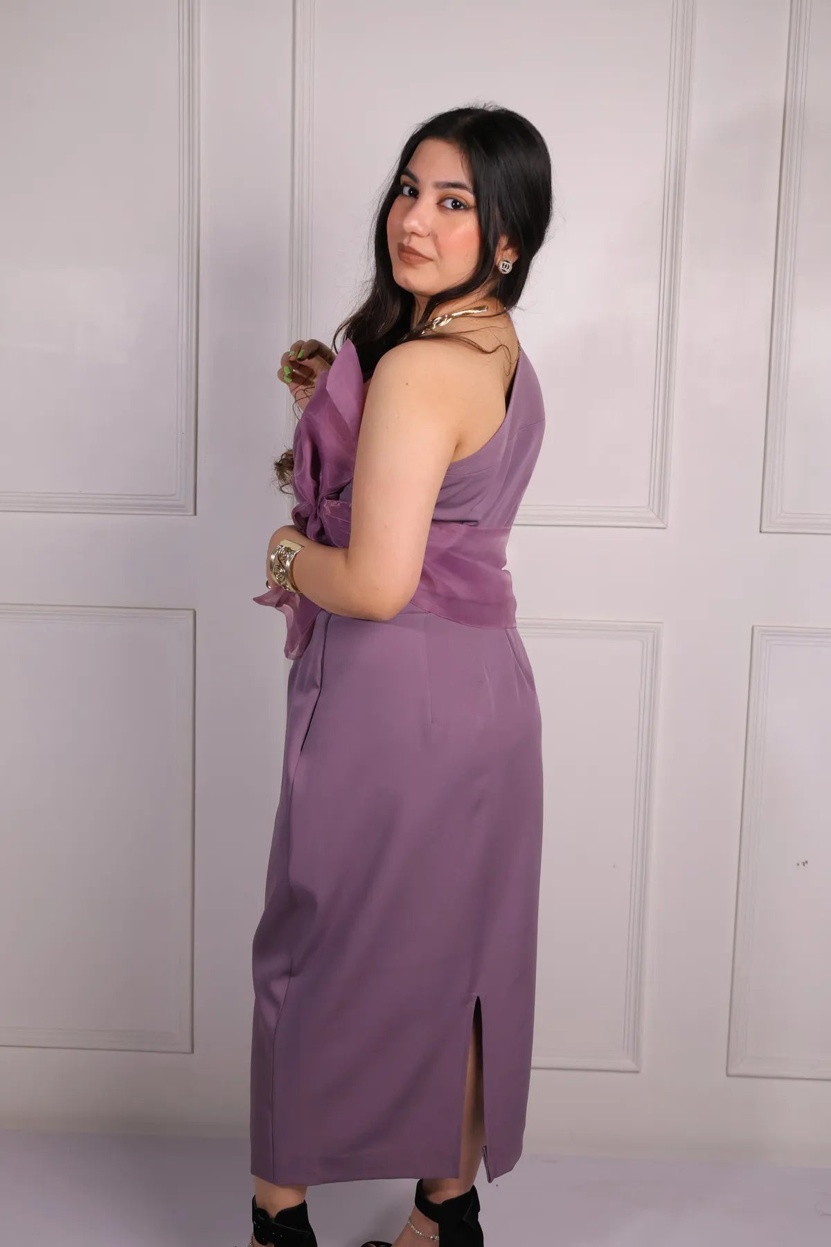 Lavender Bow Dress