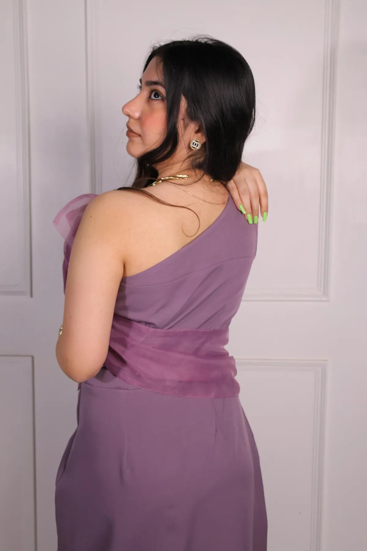 Lavender Bow Dress