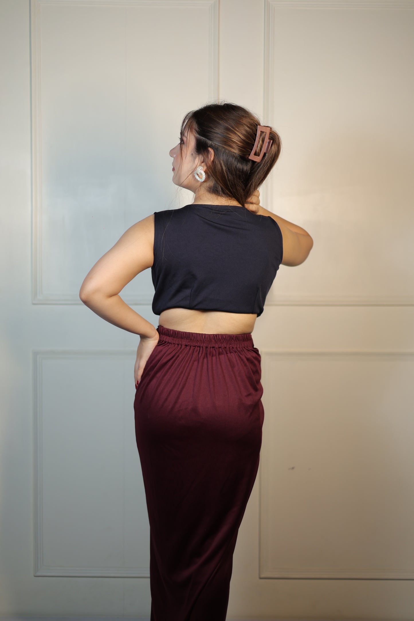 Dual Pleated Dress