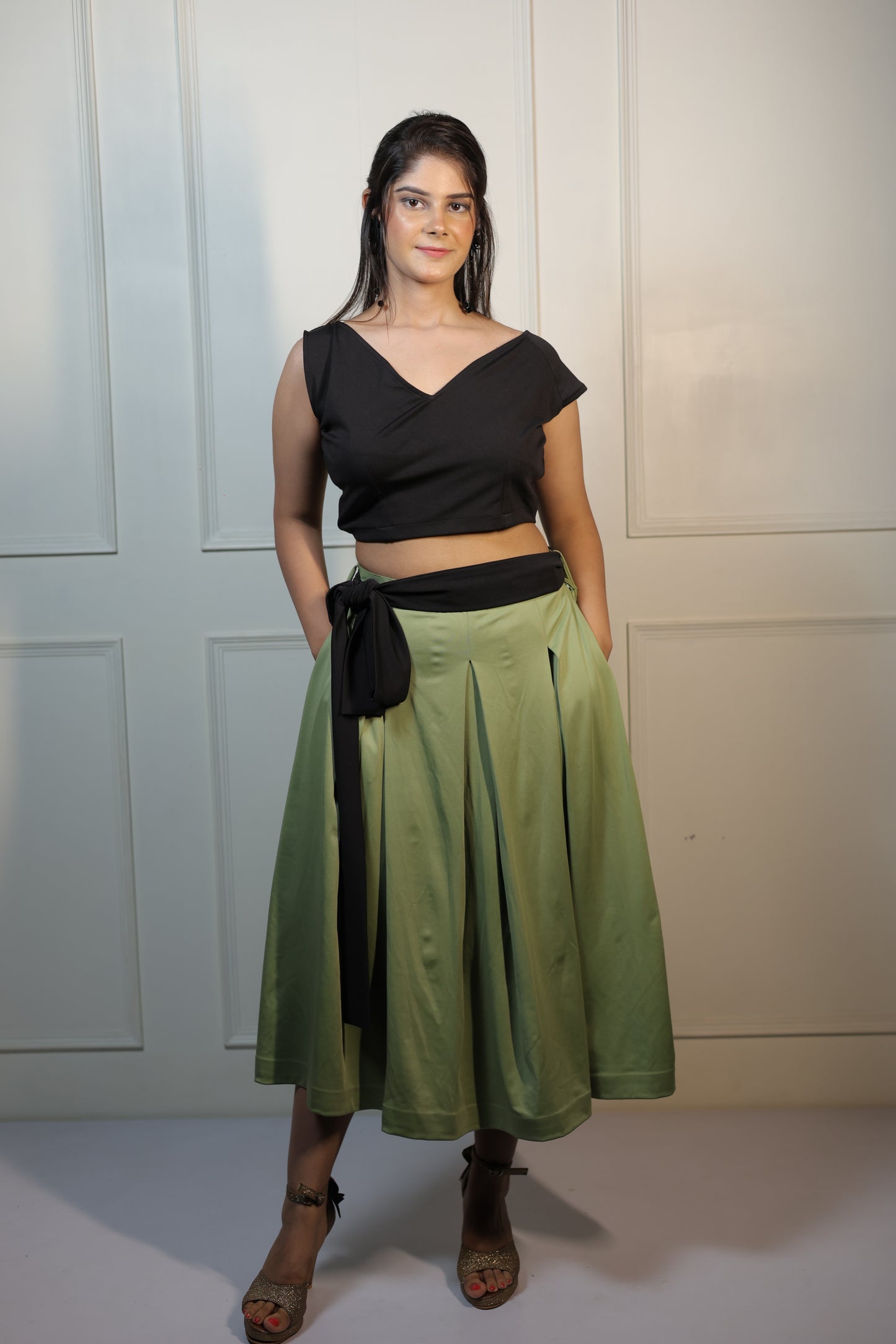 Skirt Top Coordset