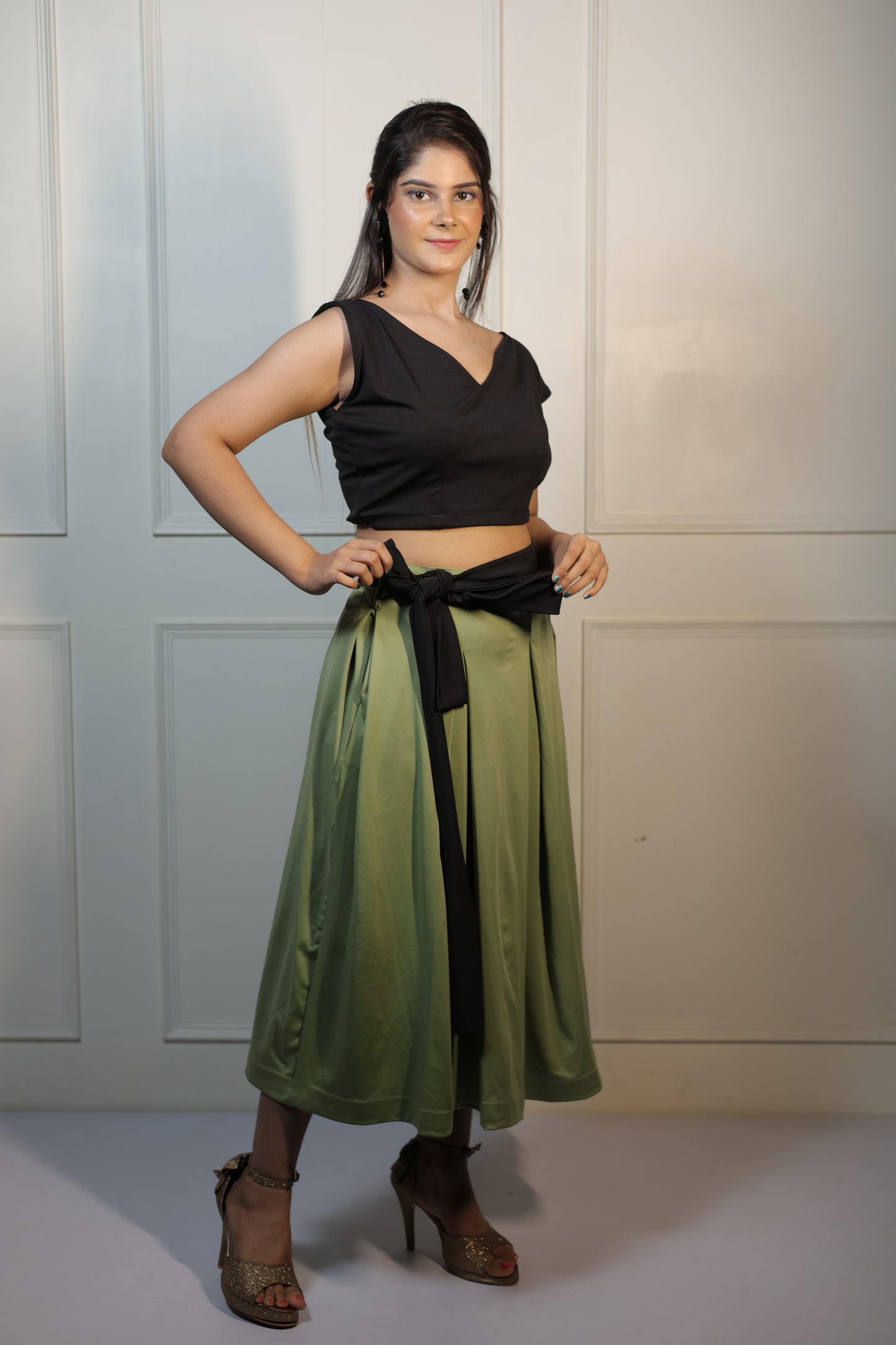 Skirt Top Coordset