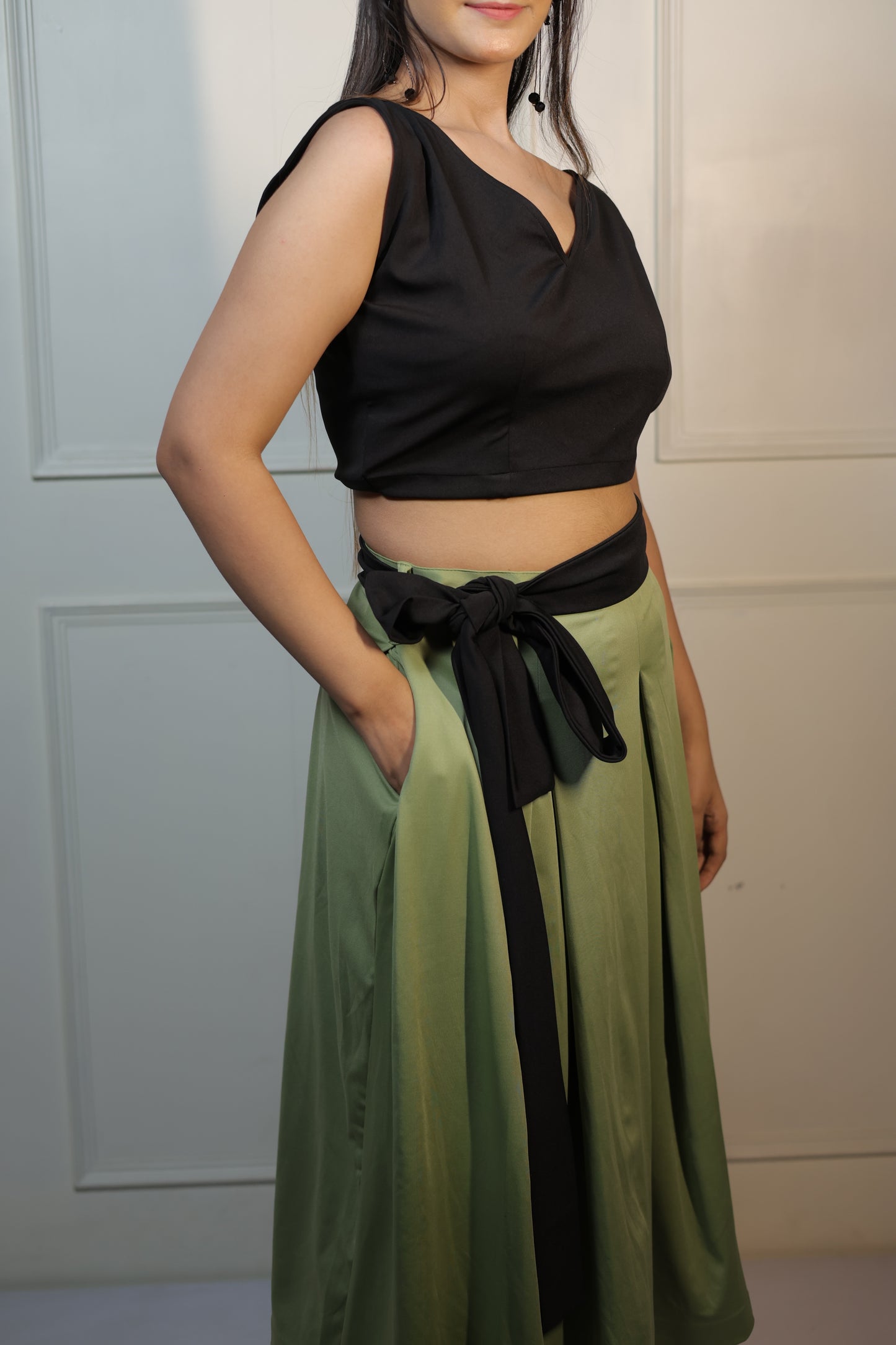 Skirt Top Coordset