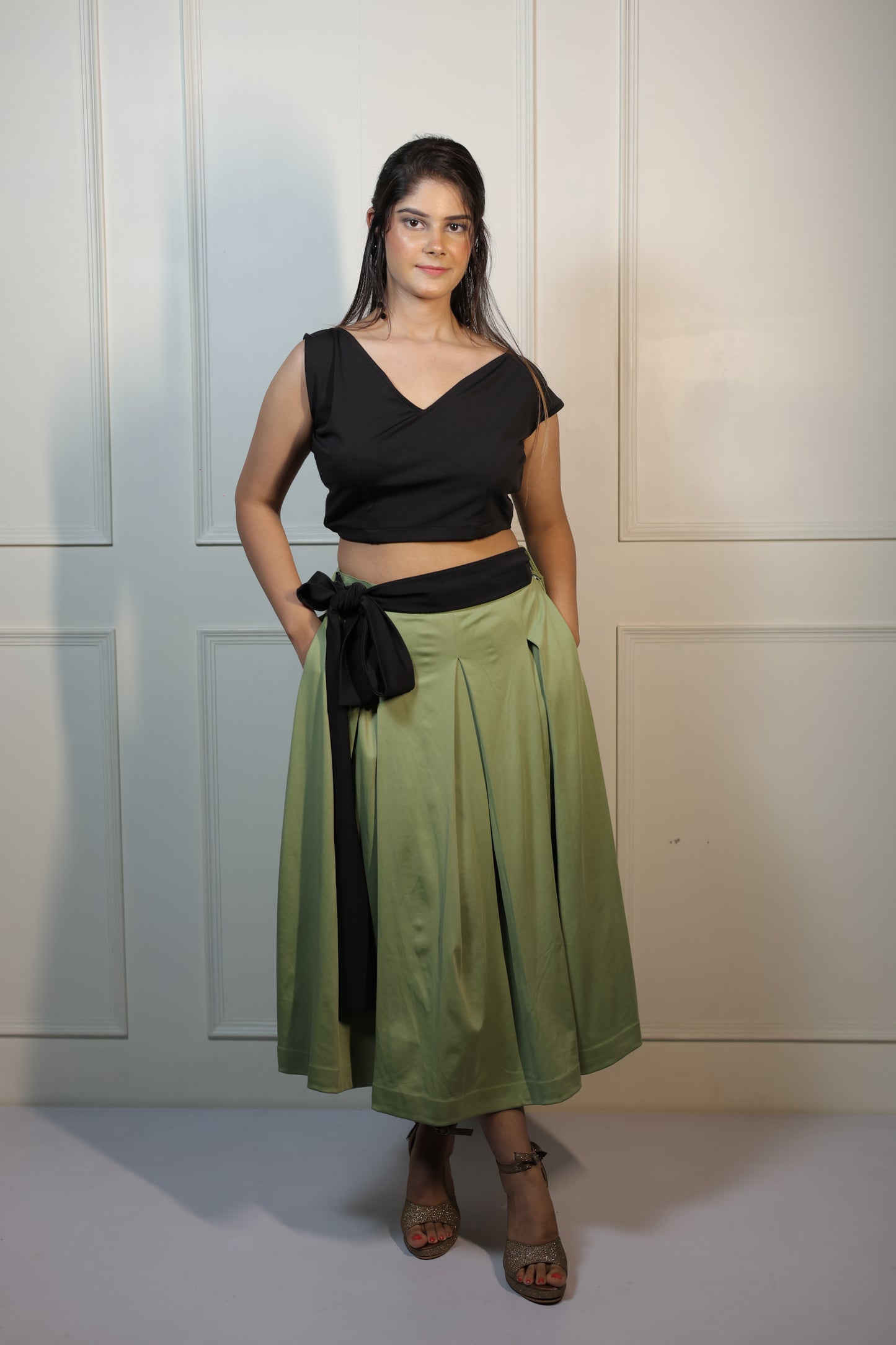 Skirt Top Coordset