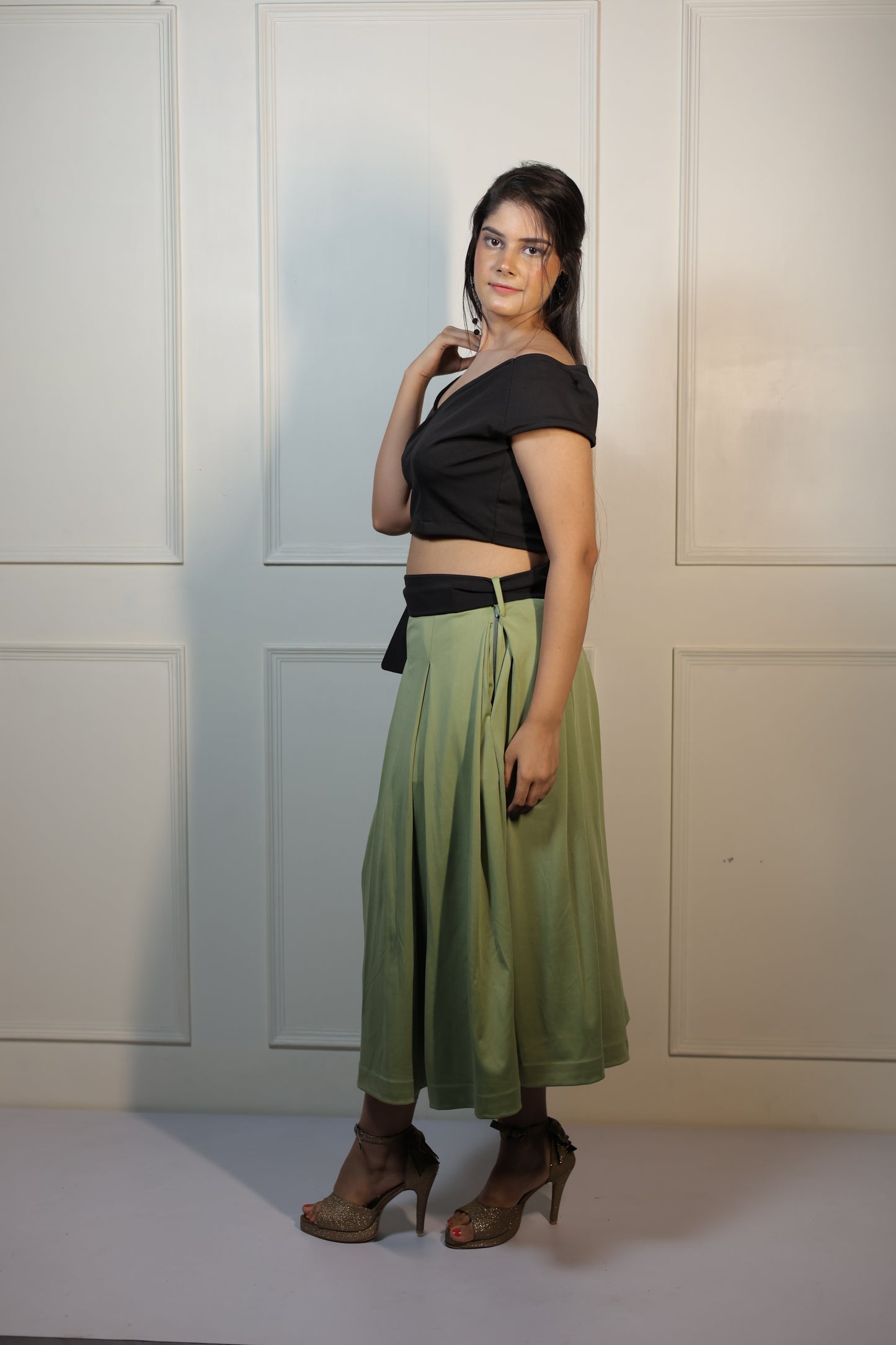 Skirt Top Coordset