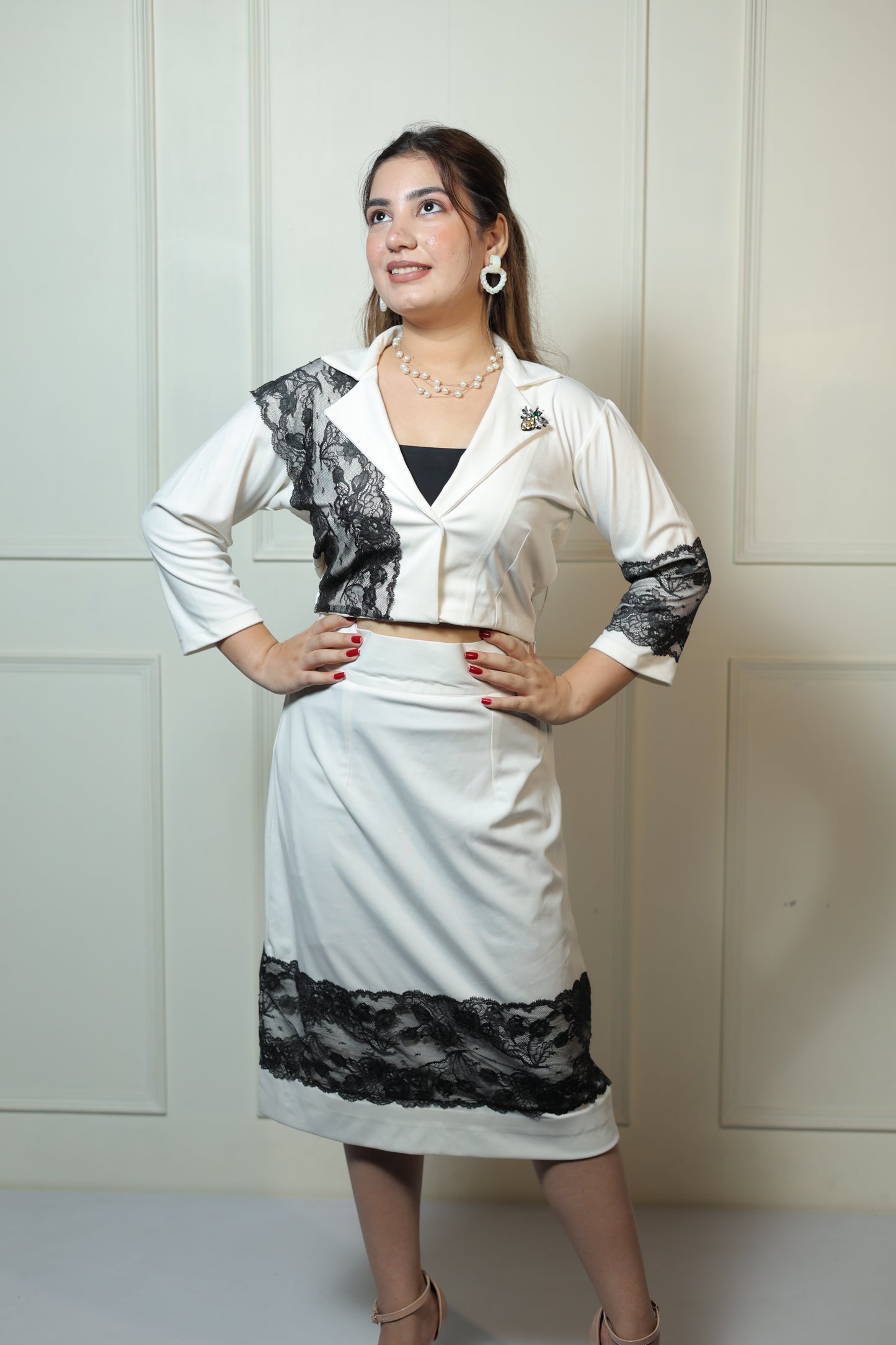 White Bee Coordset