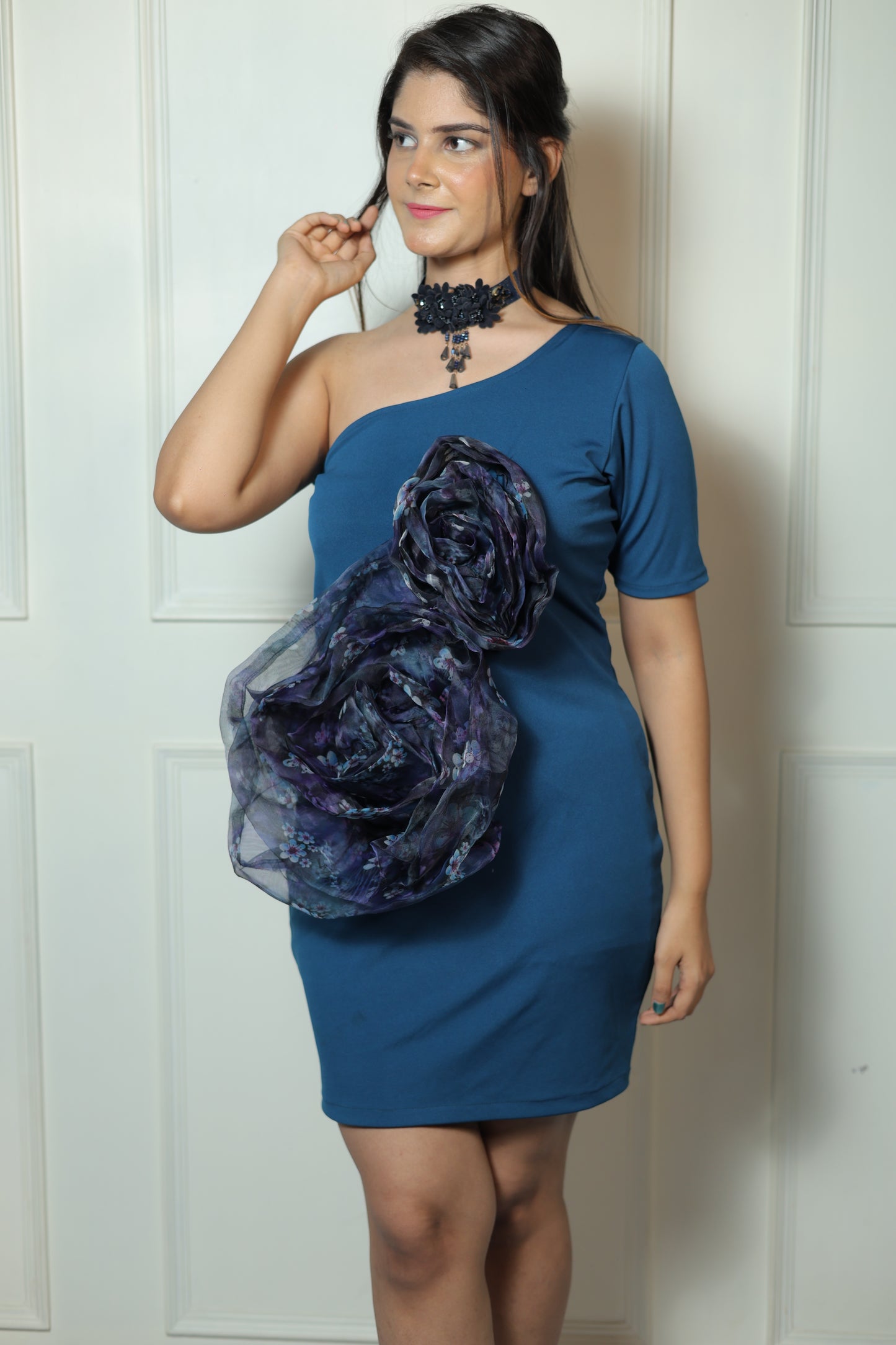 Blue Flower Dress