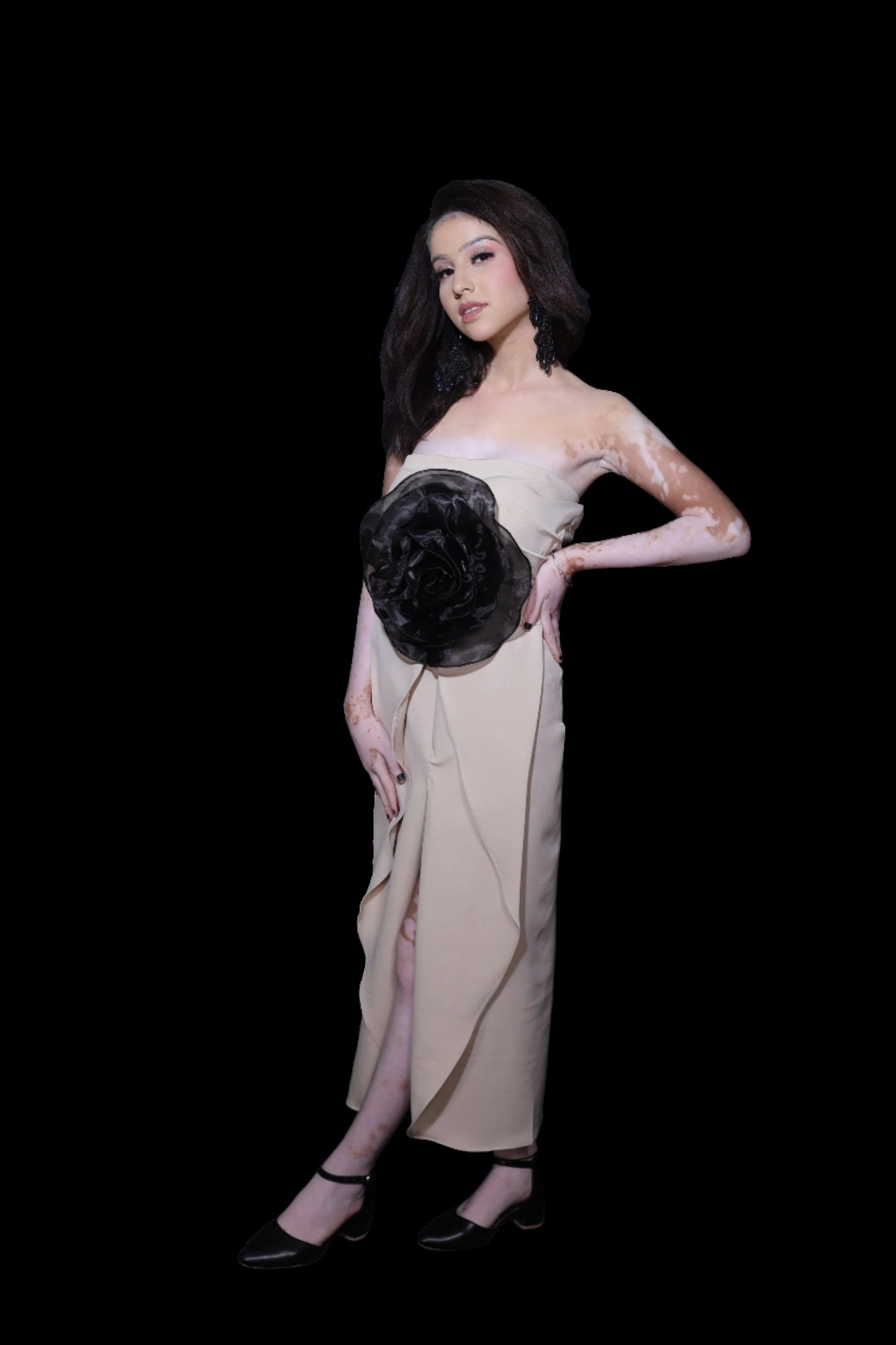 Dreamy flower tube dress