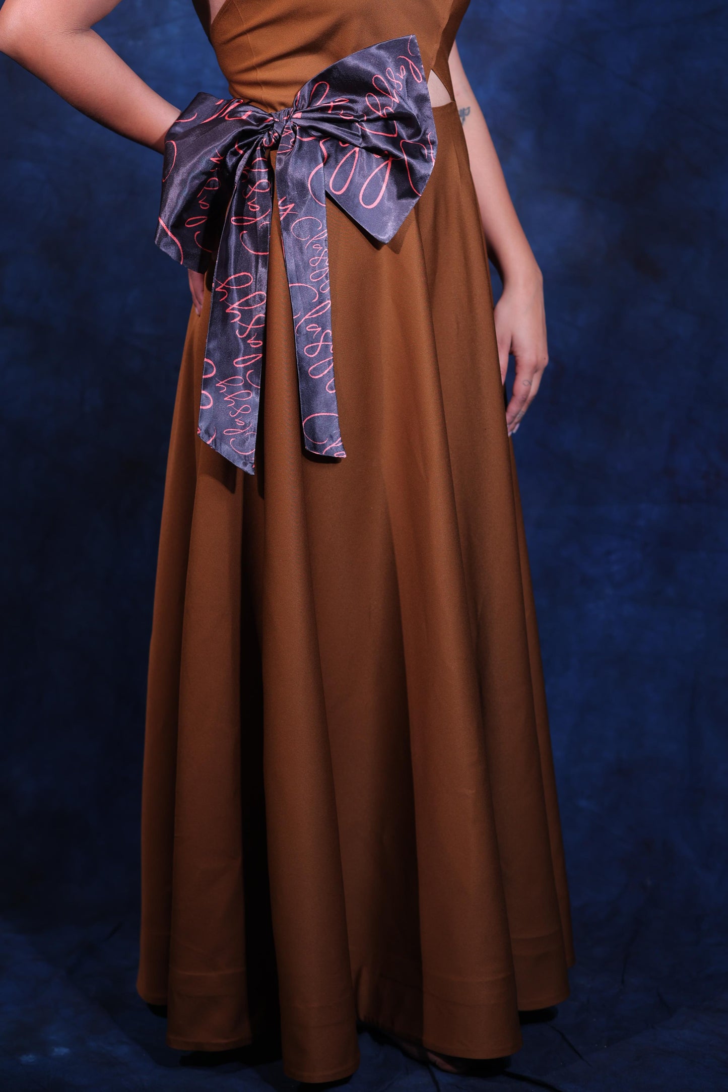 Coffee Classy Gown