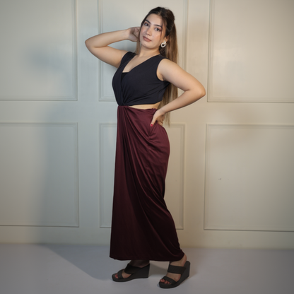 Dual Pleated Dress