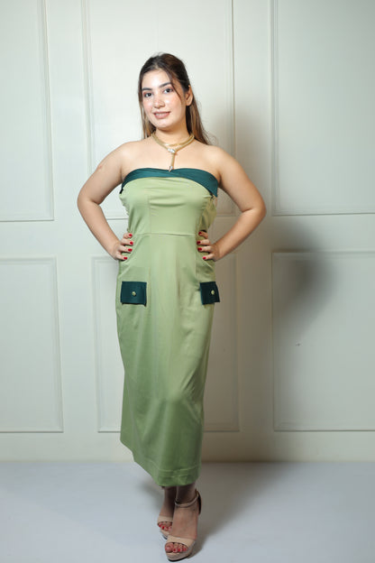 Green Tube Dress