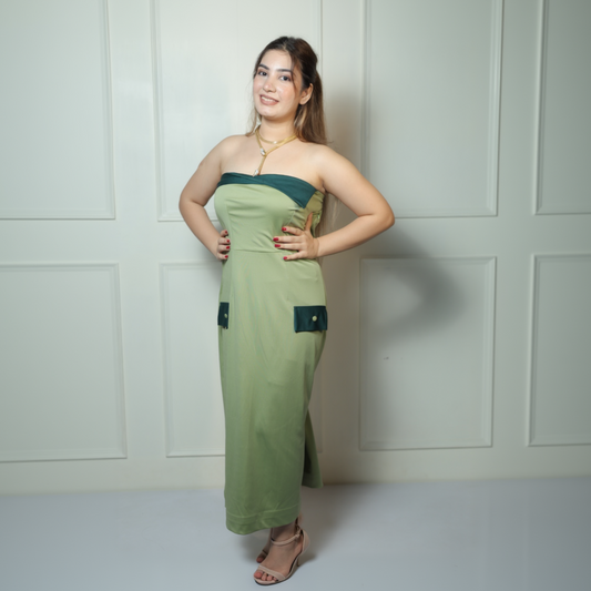 Green Tube Dress