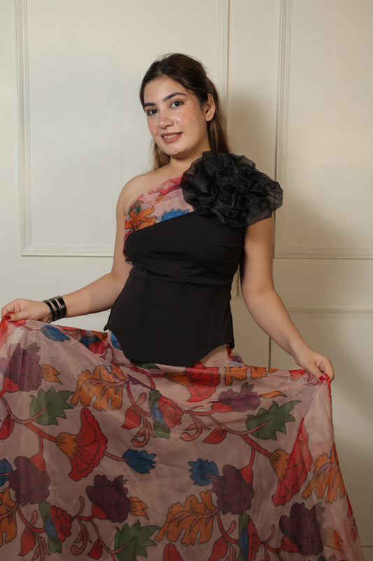 Organza Skirt Coordset