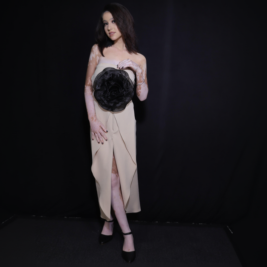 Dreamy flower tube dress