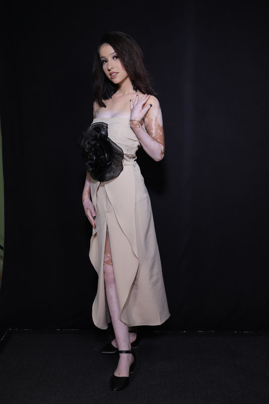 Dreamy flower tube dress