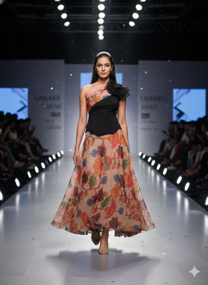 Organza Skirt Coordset